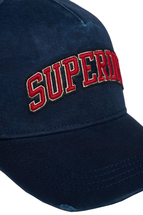 Superdry varsity logo trucker cap